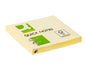 Bloc de notas adhesivas quita y pon q-connect 76x76 mm 80 hojas.