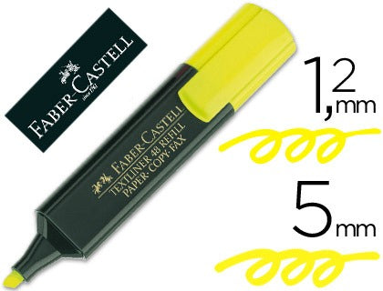 Rotulador faber castell fluorescente textliner 48