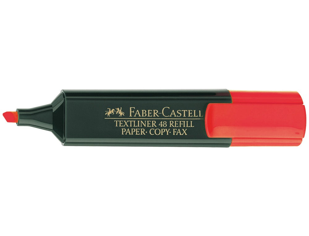 Rotulador faber castell fluorescente textliner 48