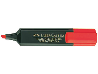 Rotulador faber castell fluorescente textliner 48